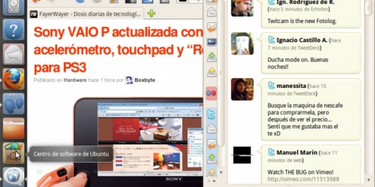 Canonical presenta avances de su interfaz para Netbooks