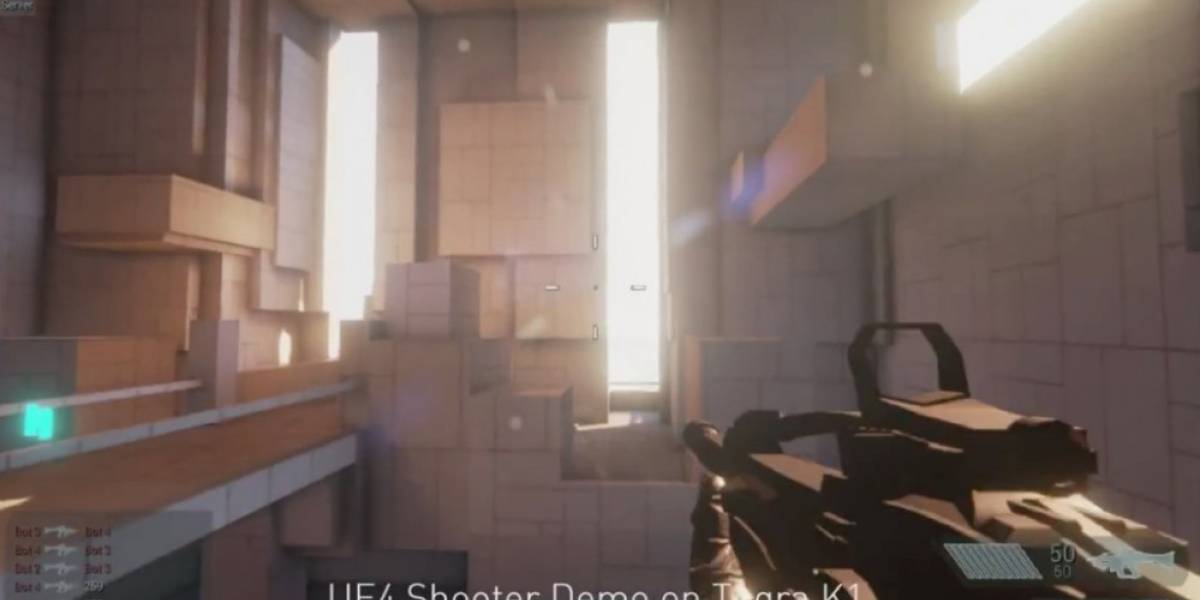 Unreal Engine 4 correrá desde el primer día en Tegra K1 #CES2014