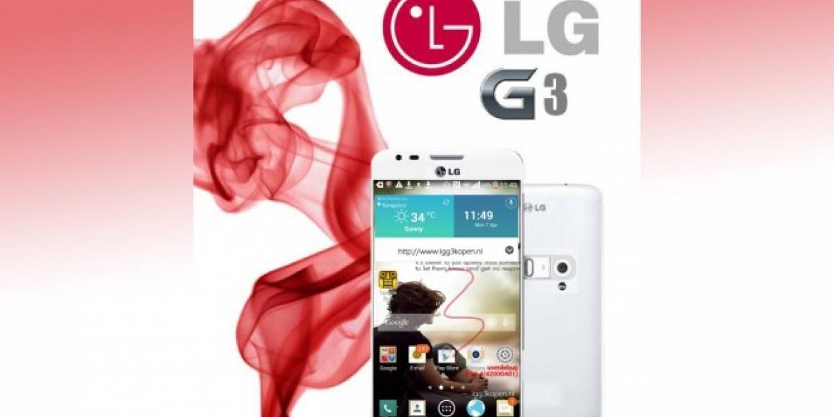Aparece nueva imagen del LG G3 revelando nueva interfaz