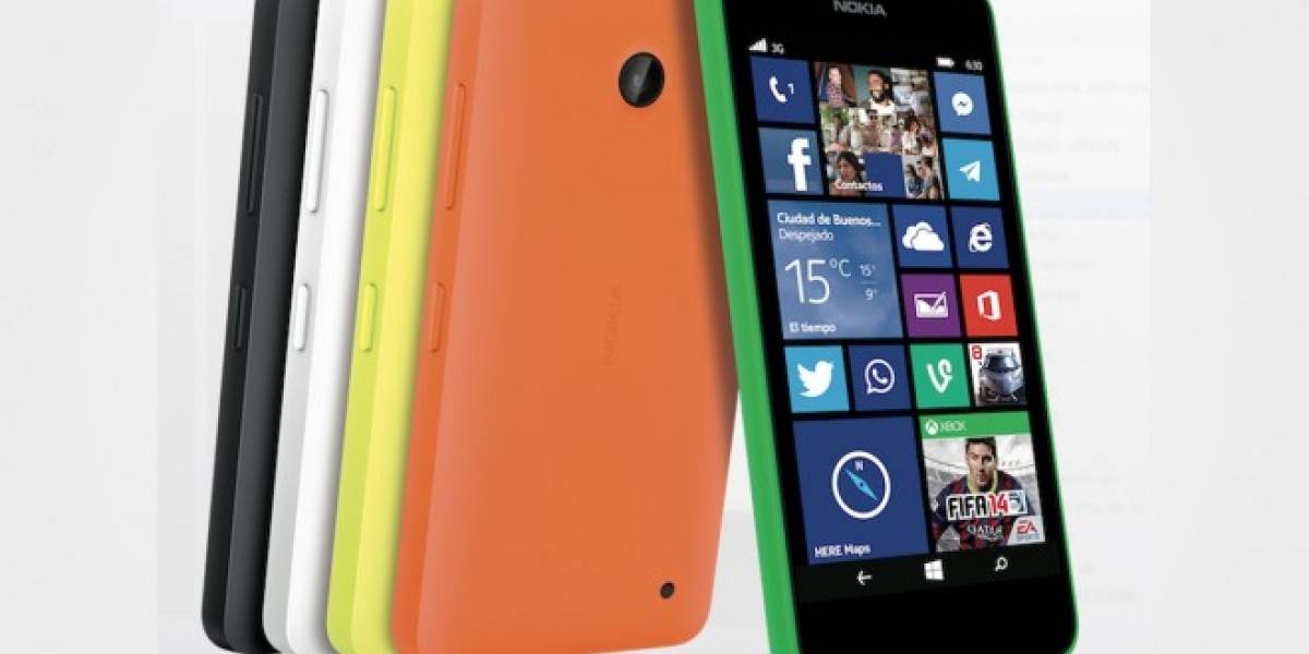 Nokia Lumia 630 con Windows Phone 8.1 llega a Chile