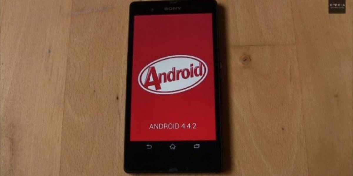 Android KitKat ya disponible para Sony Xperia Z, ZL, ZR y Tablet Z