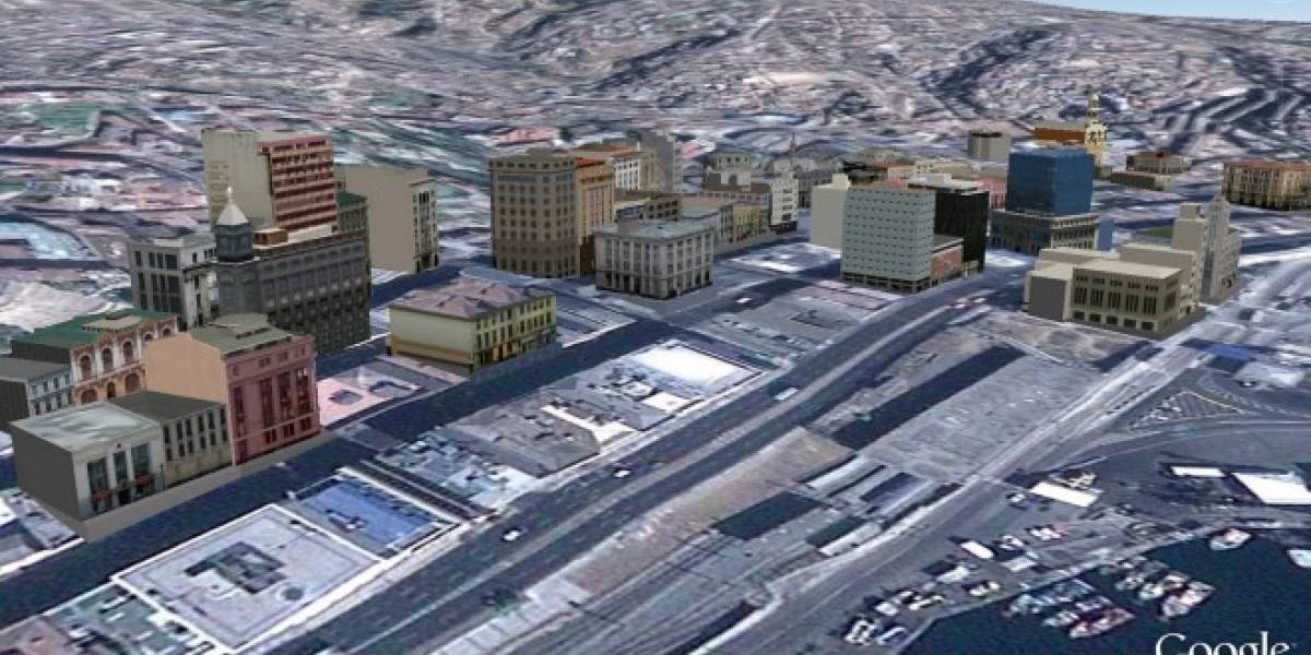 Ya se pueden construir edificios 3D de Santiago y Valparaíso en Google Earth