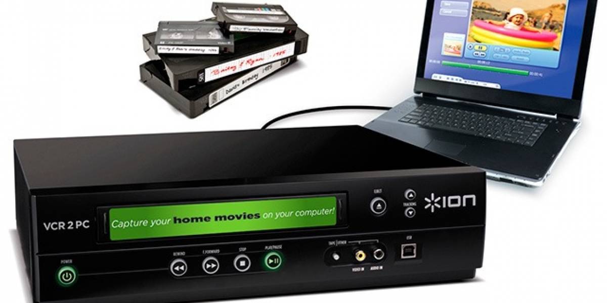 Ion VCR 2 PC: En un solo paso del VHS a tu PC