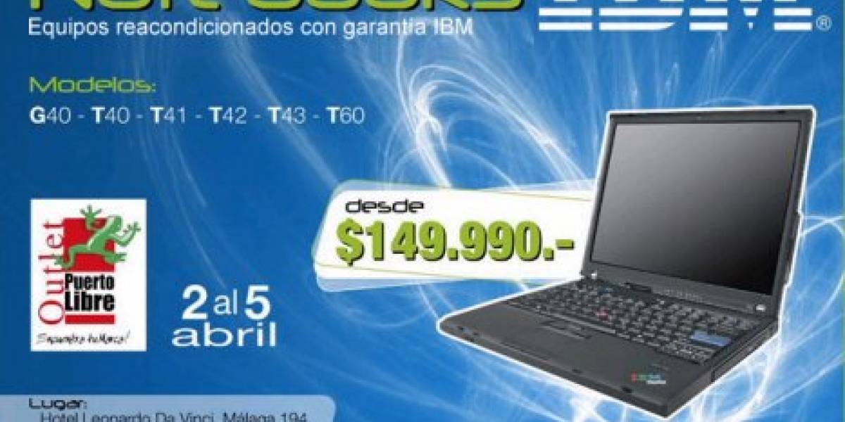 Imperdible: Venta Remarketing de IBM Chile