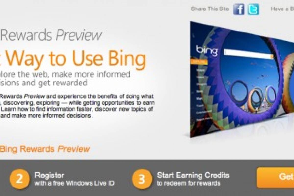 Bing Te Premiar Por Usar Bing