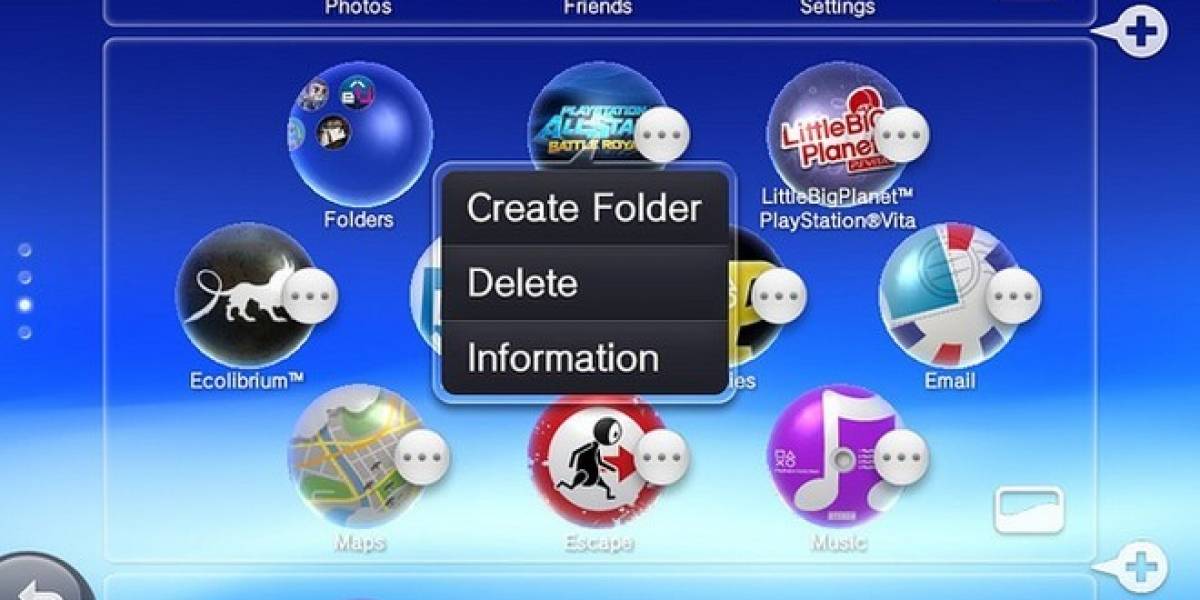 La PlayStation Vita se actualiza a su versión 2.10