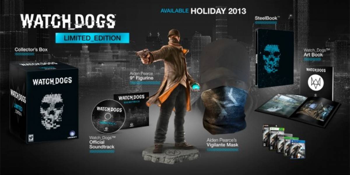 Ubisoft revela detalles de la Edición Limitada de Watch Dogs para América