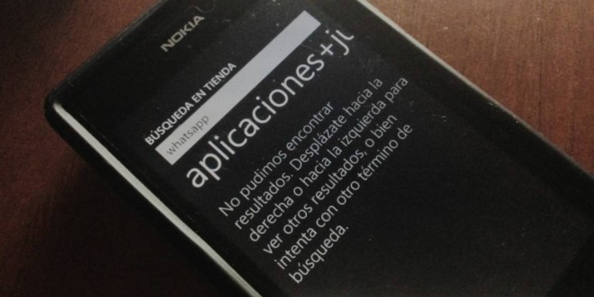 El retiro de WhatsApp de Windows Phone se debió a un problema con las notificaciones