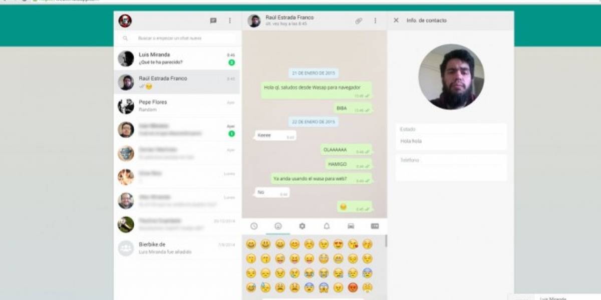 Se revelan los primeros bugs de WhatsApp para Web