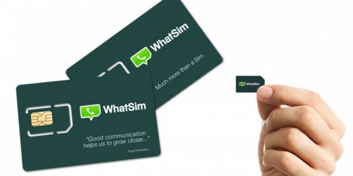 WhatSim: Un SIM card para chatear por WhatsApp en cualquier país