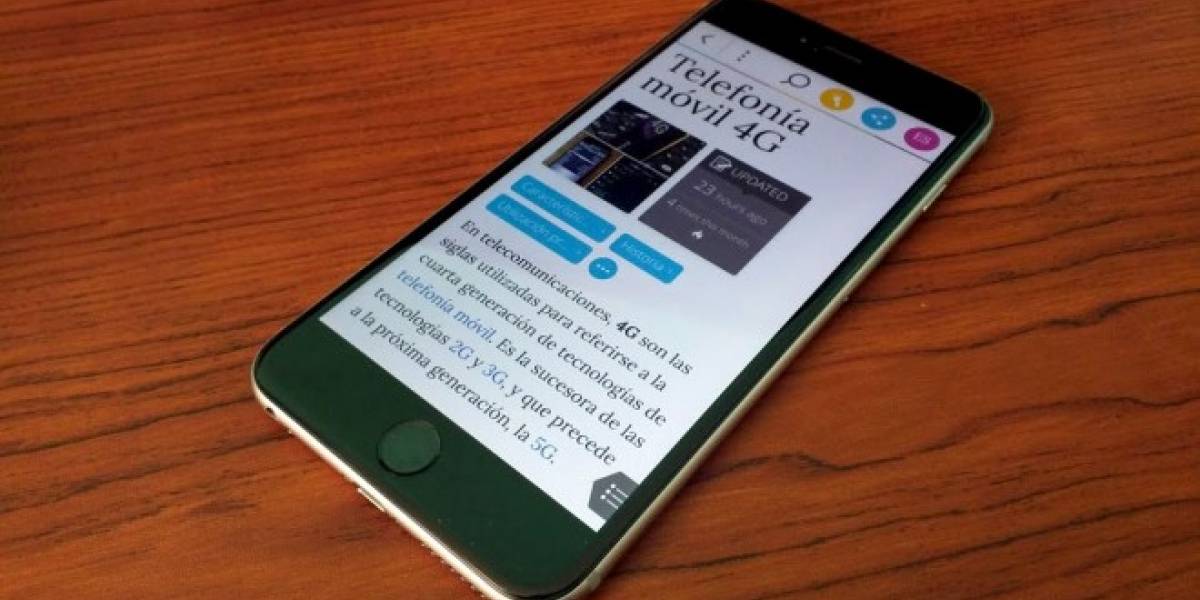 Wikiwand, una versión más bonita de la Wikipedia en iOS