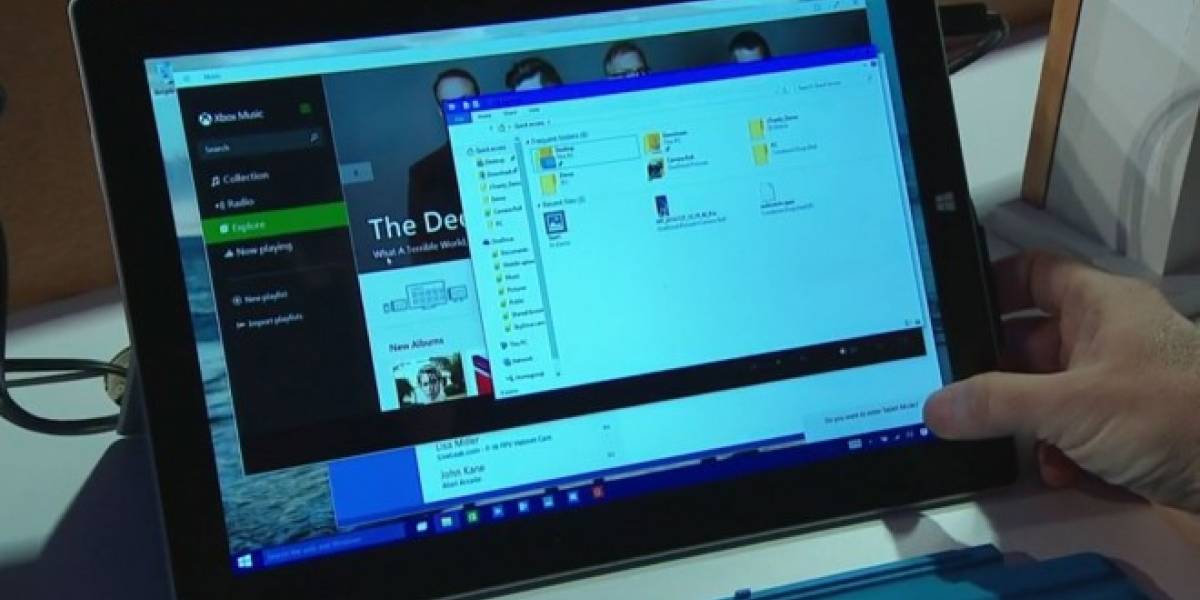 Windows 10 no ofrecerá el modo escritorio en pantallas inferiores a ocho pulgadas