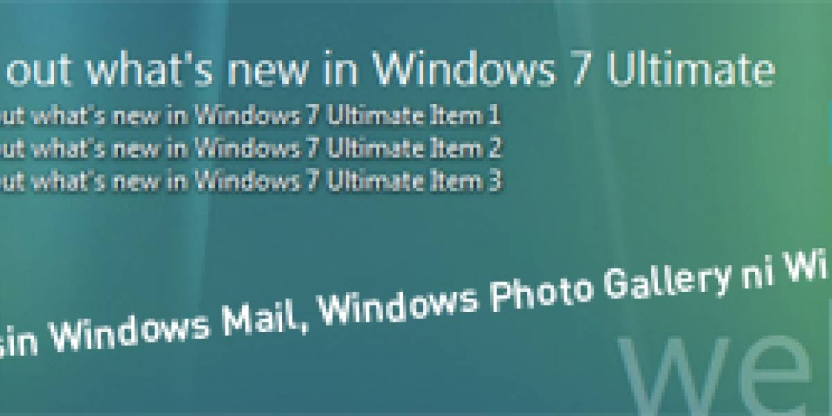 Windows 7 no incluirá cliente de correo ni editor de fotos y video