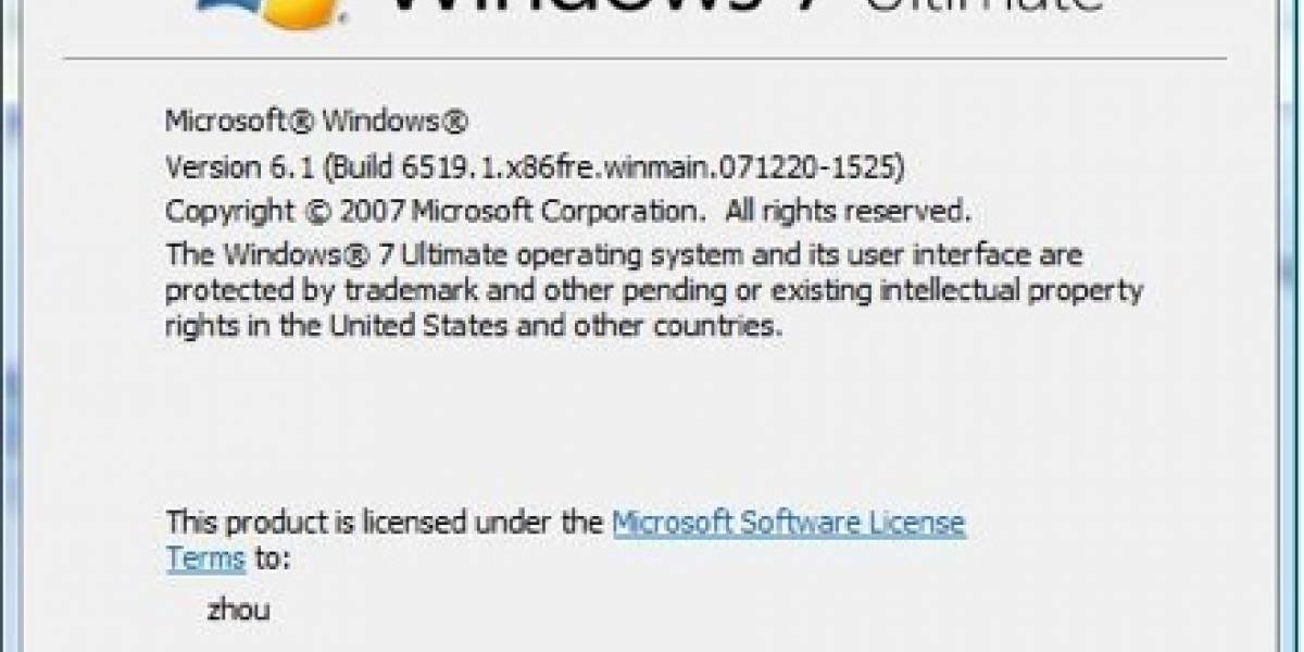 Microsoft Windows 7... ¿para el 2011?