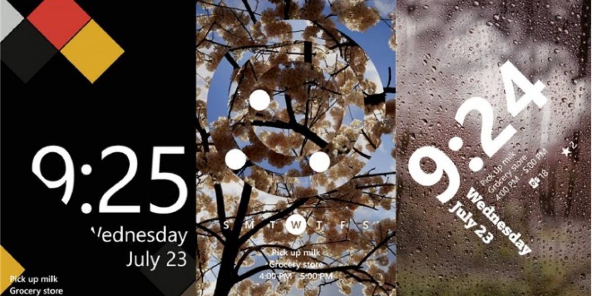 Ya está disponible la nueva pantalla de bloqueo para Windows Phone