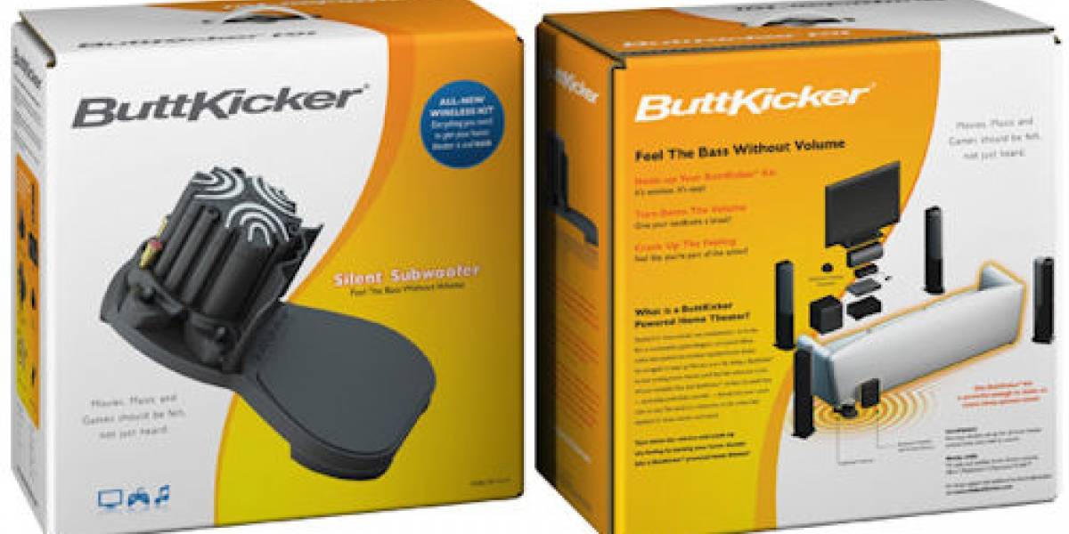 ButtKicker Wireless Home Theater Kit: Sonido que te hará vibrar
