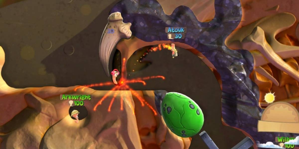 Worms Battlegrounds llega a PlayStation 4 y Xbox One