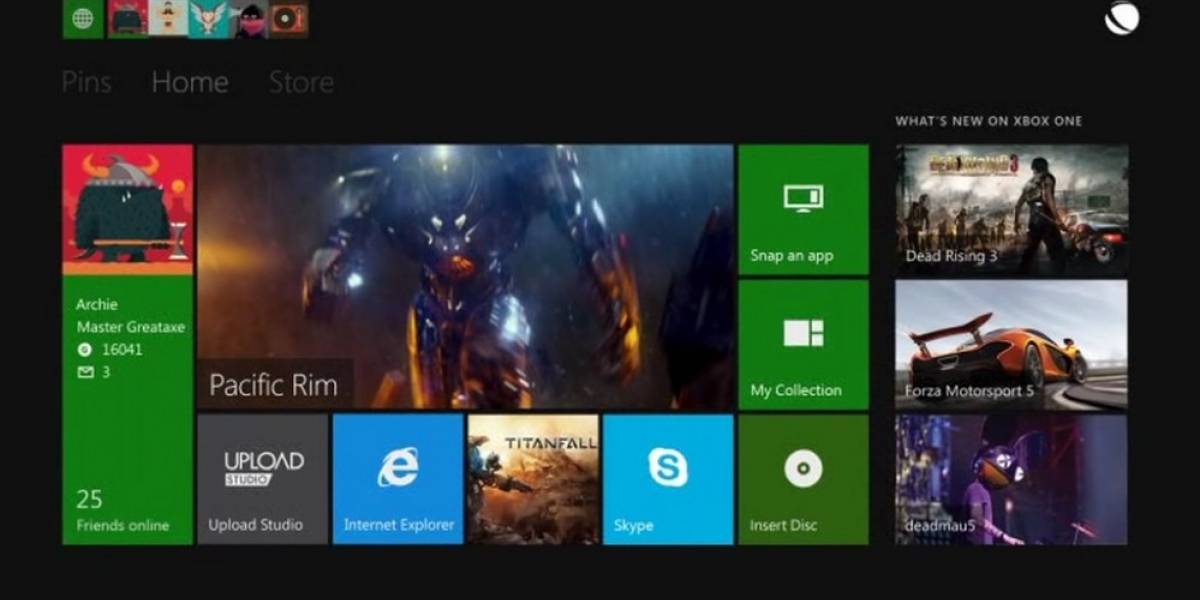 Así funciona la nueva interfaz de la Xbox One