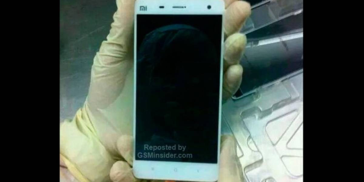 Así sería el aspecto frontal del nuevo Xiaomi Mi4