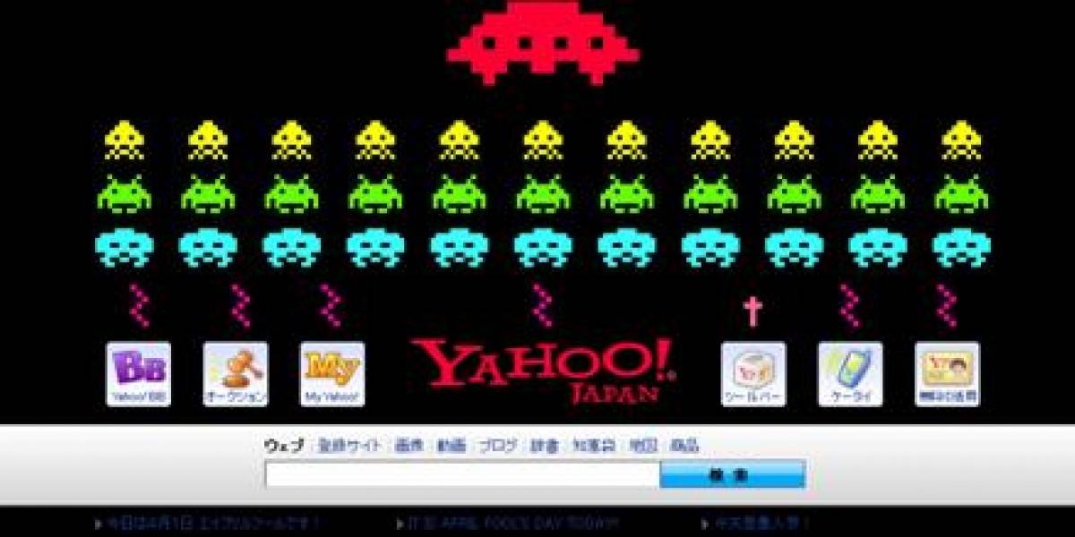Imperdible: Yahoo! Japón celebra los 30 años de Space Invaders