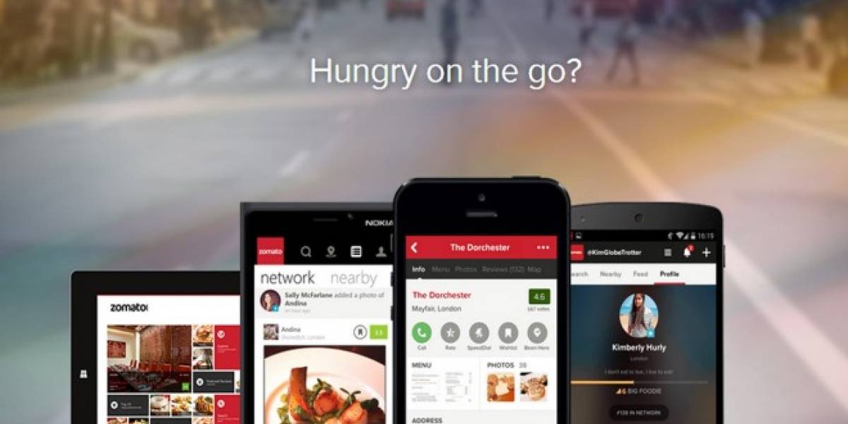 Zomato, el popular servicio de descubrimiento de restaurantes llega a Chile