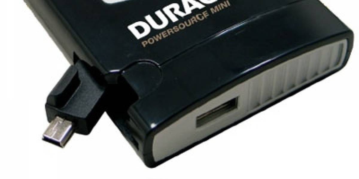 Cargador de dispositivos portátiles PowerSource Mini de Duracell