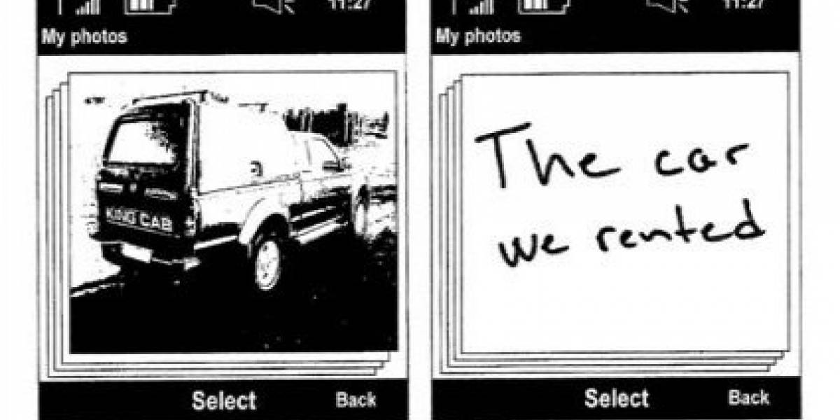 Nokia quiere patentar la escritura en el reverso de las fotografías digitales