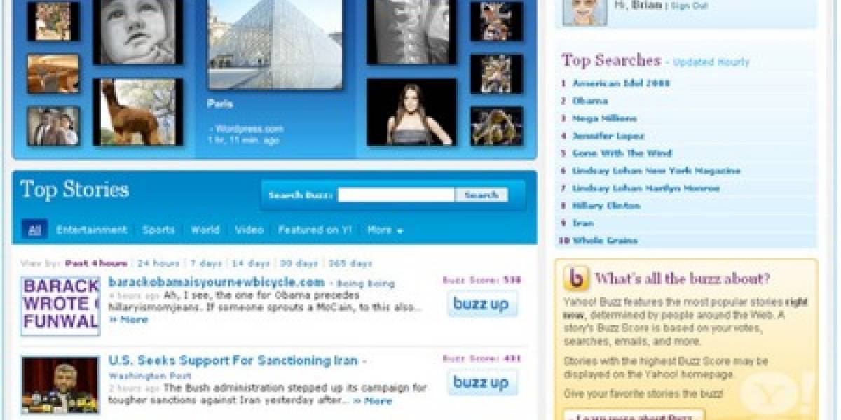 Buzz: Yahoo! lanza su clon de Digg