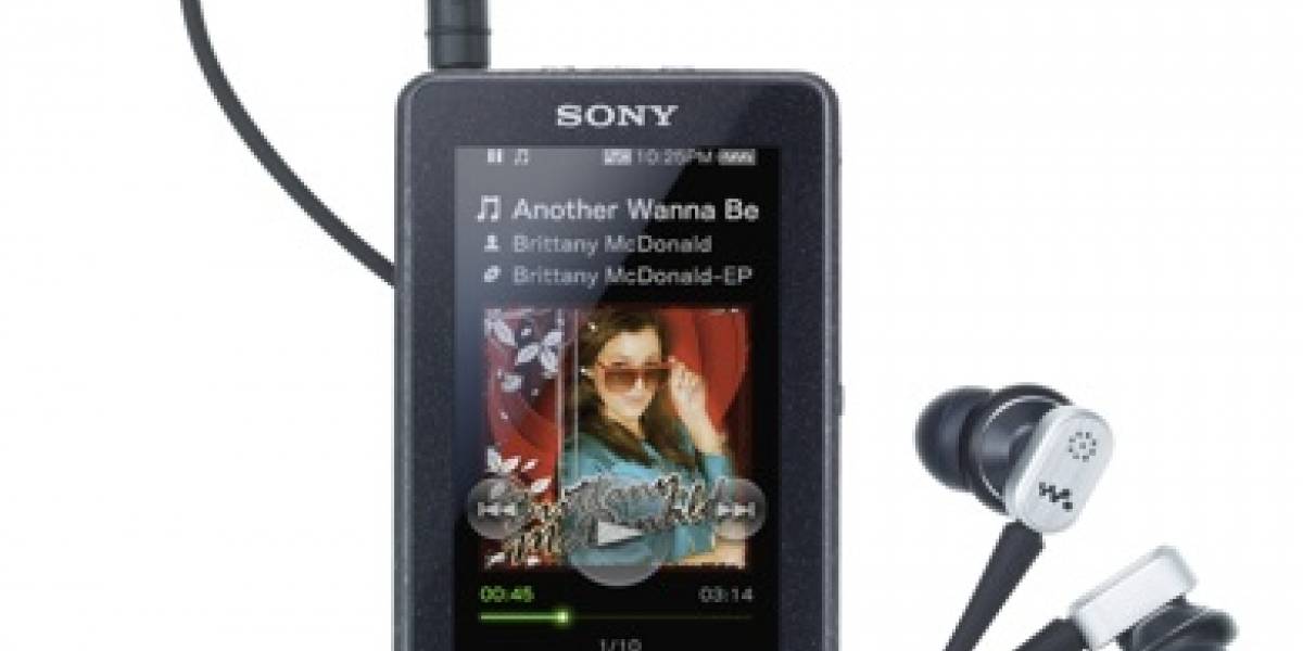 CES09: Sony X Series Walkman con pantalla táctil OLED
