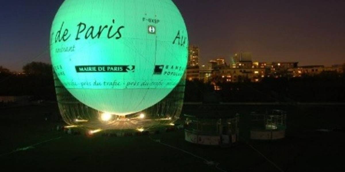 Air de Paris: El globo que delata la contaminación del aire parisino