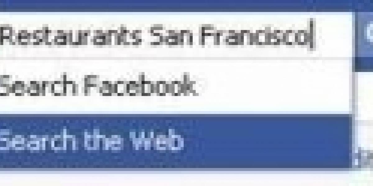 Live Search de Microsoft llega a Facebook