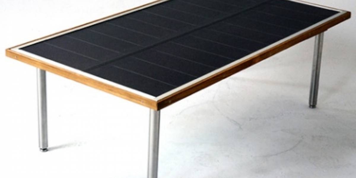 SunTable: Mesa solar para conectar todos tus gadgets