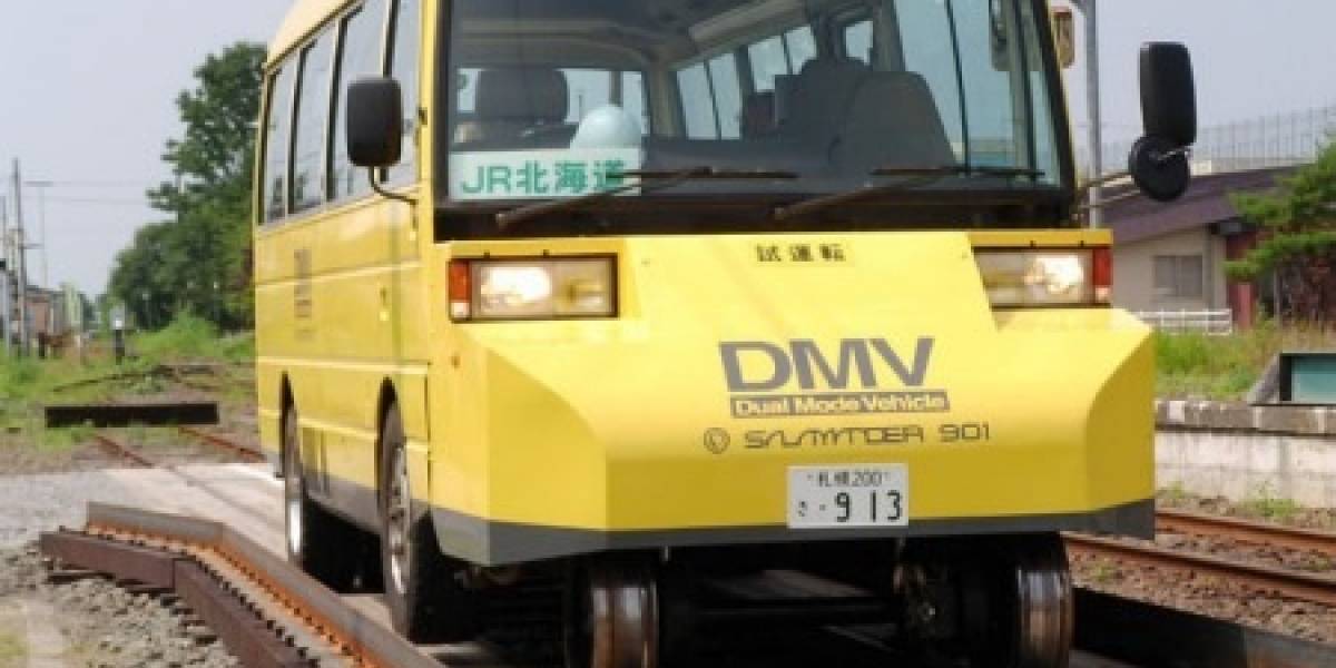 El tren-bus japonés