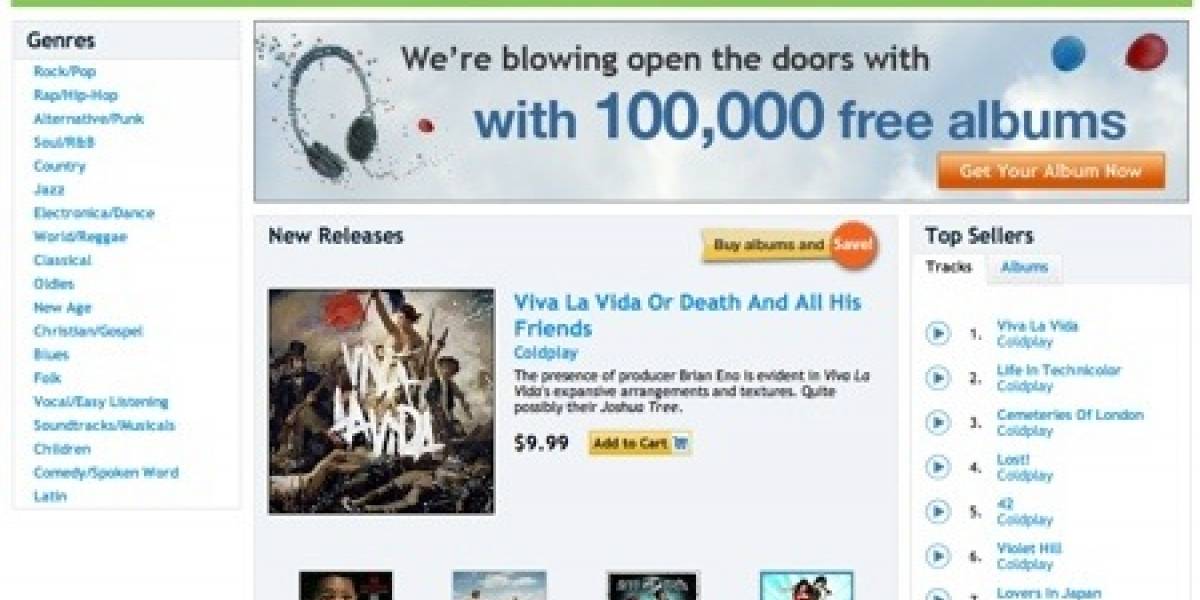 Rhapsody renueva su servicio con MP3 sin DRM