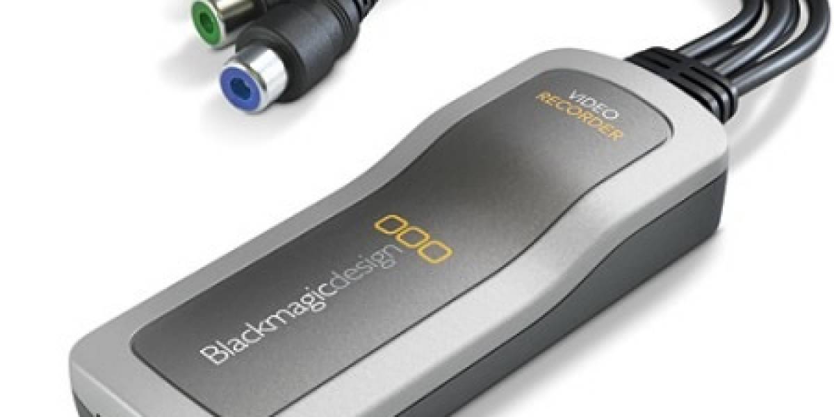Salva tu colección VHS con el Blackmagic Video Recorder USB