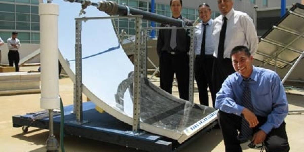 Haciendo hielo con la ayuda del sol y sin emisiones