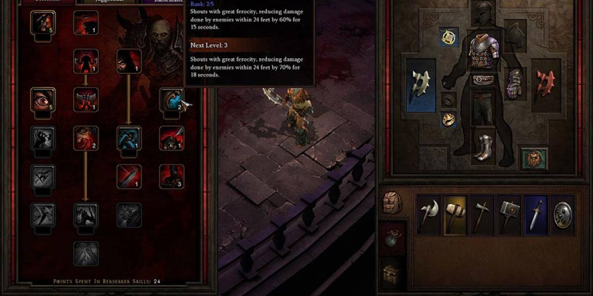 Blizzard muestra la Interfaz de Usuario para Diablo III