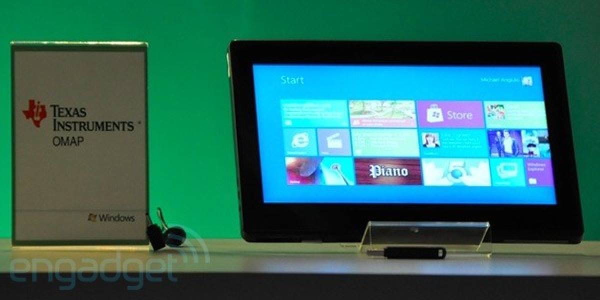 Microsoft lanzaría un tablet con W8 en 2012