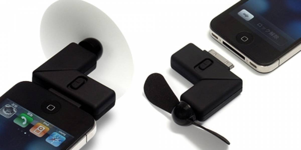 Lanzan un mini ventilador para el iPhone