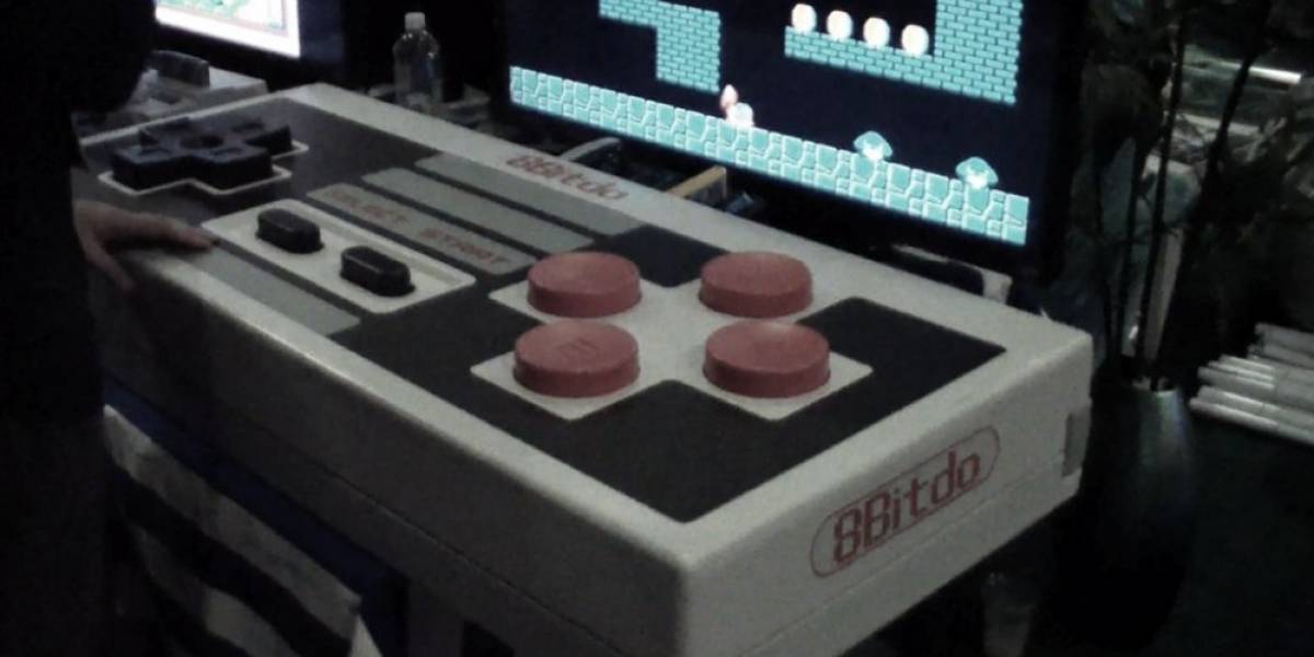 8bitdo crea el control de NES más grande del mundo #E32015
