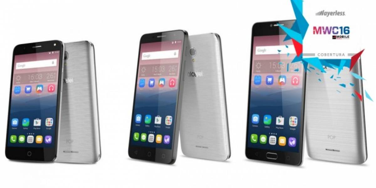 Alcatel anuncia su serie POP 4 #MWC16