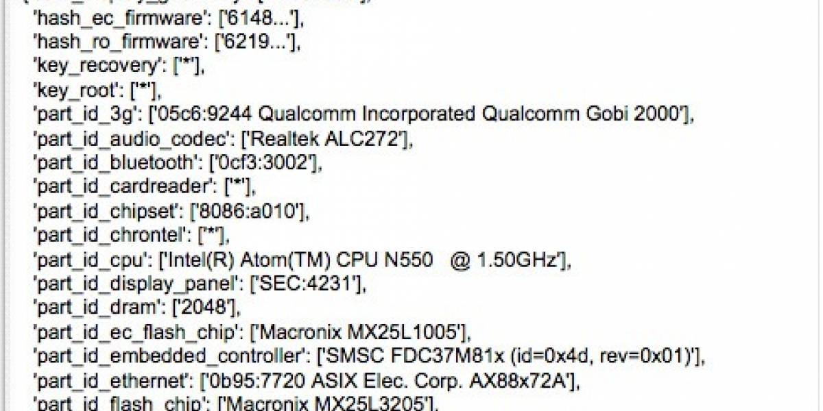 Se filtran detalles de netbooks Samsung y Acer con Chrome OS