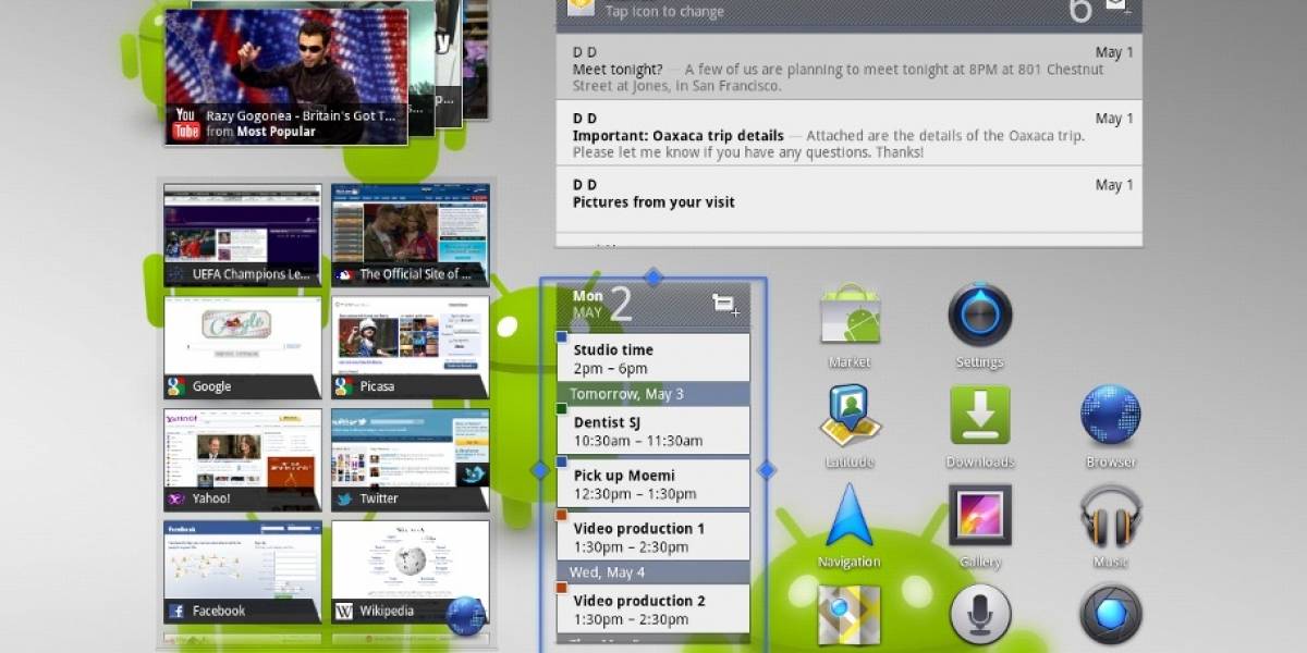 Android HoneyComb 3.1 llega al Motorola Xoom