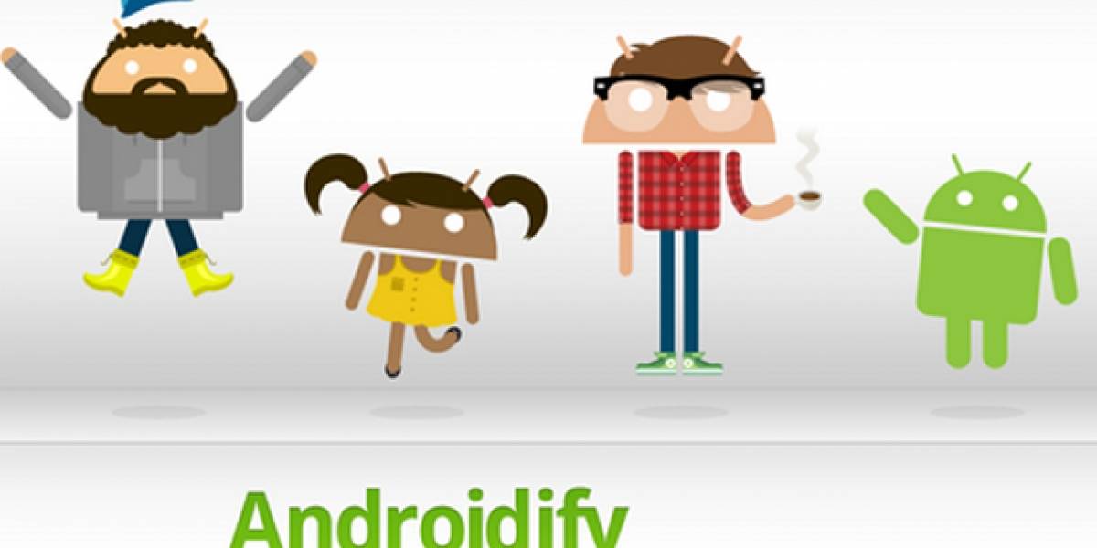 "Androidízate" con esta aplicación