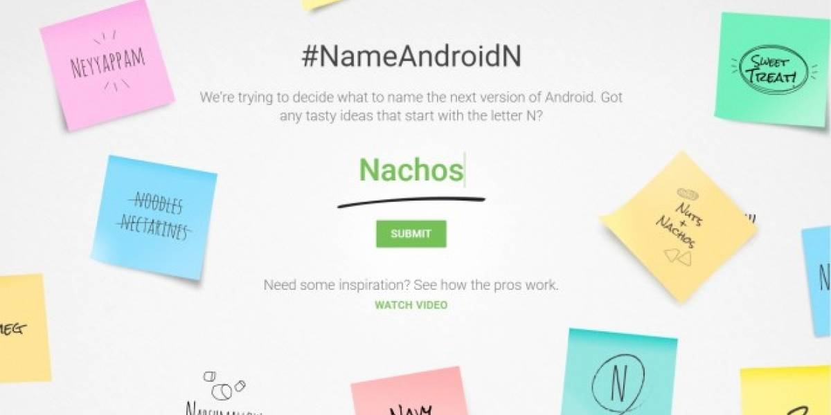 Google quiere que le pongas nombre a Android N #io16