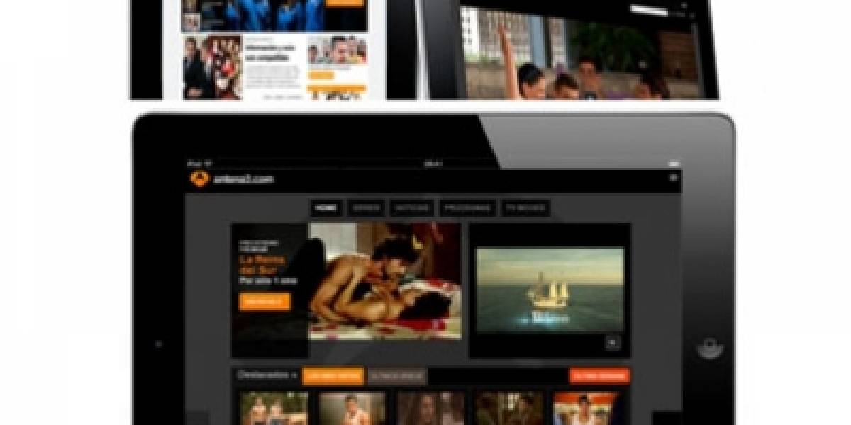 España: Antena 3 adapta su programación a iOS por la llegada del iPad 2
