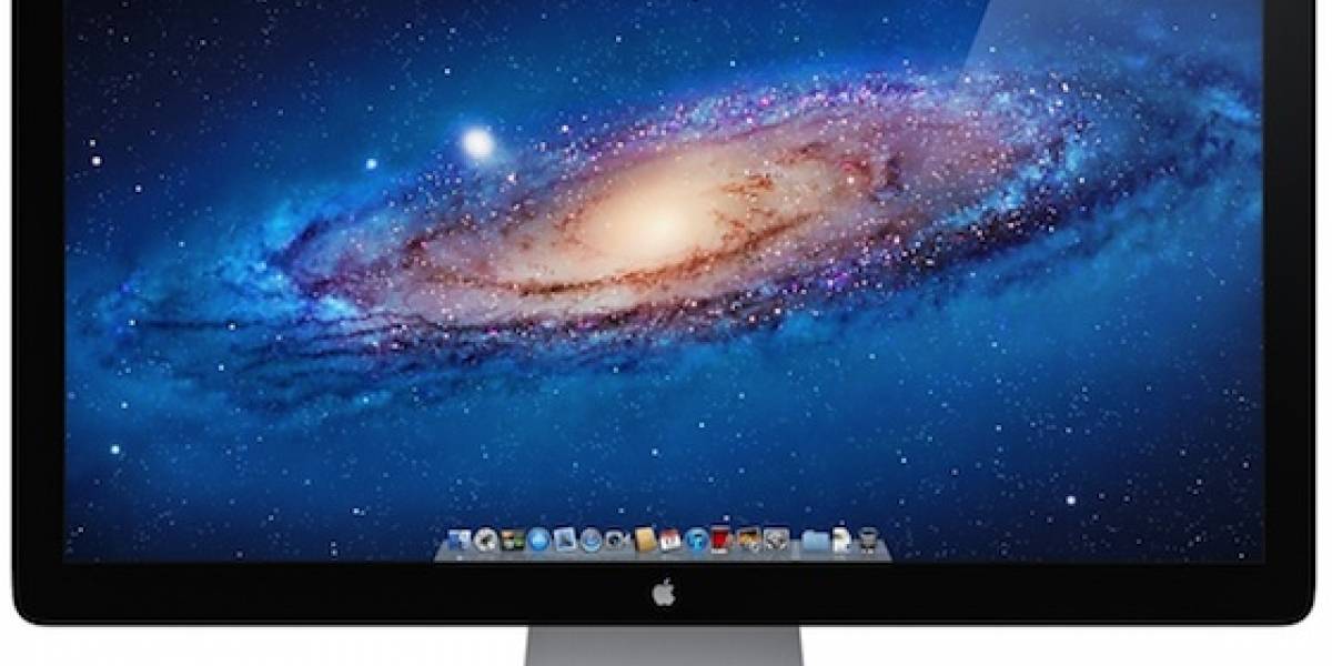 Cinema Display con Thunderbolt se filtra en el Apple Store