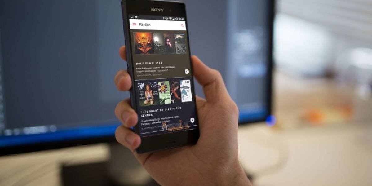 Así se ve Apple Music en Android