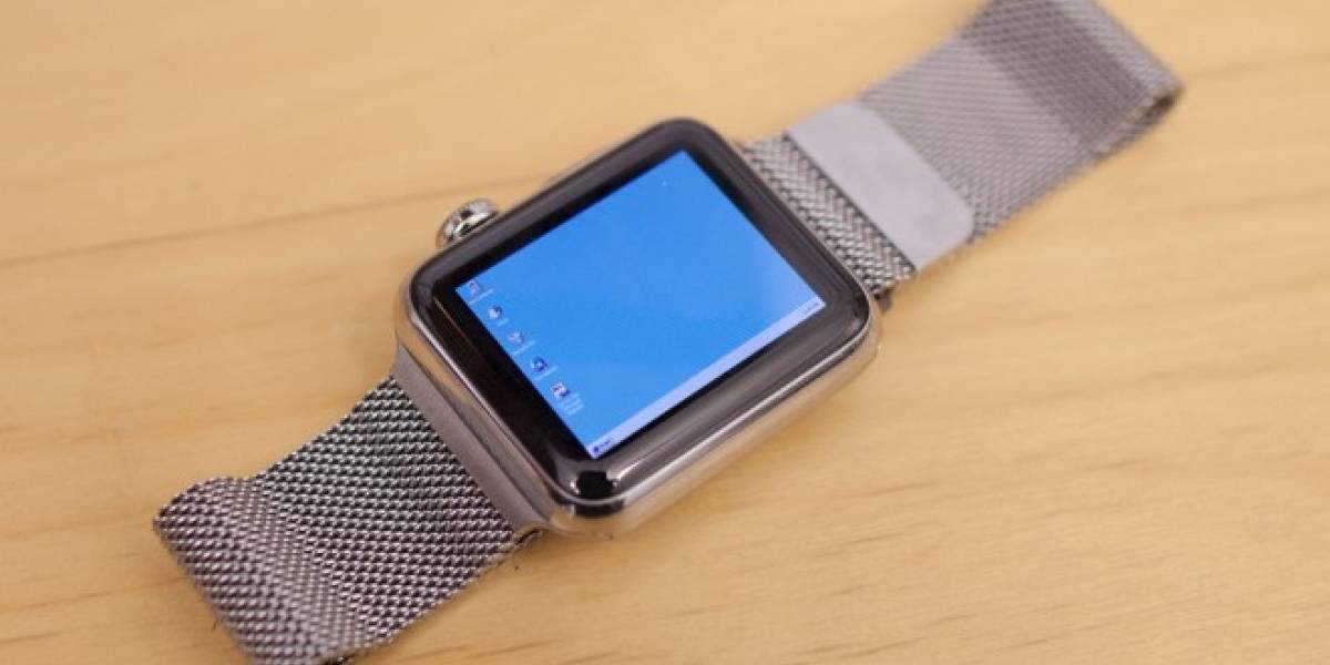 Logran instalar Windows 95 en un Apple Watch