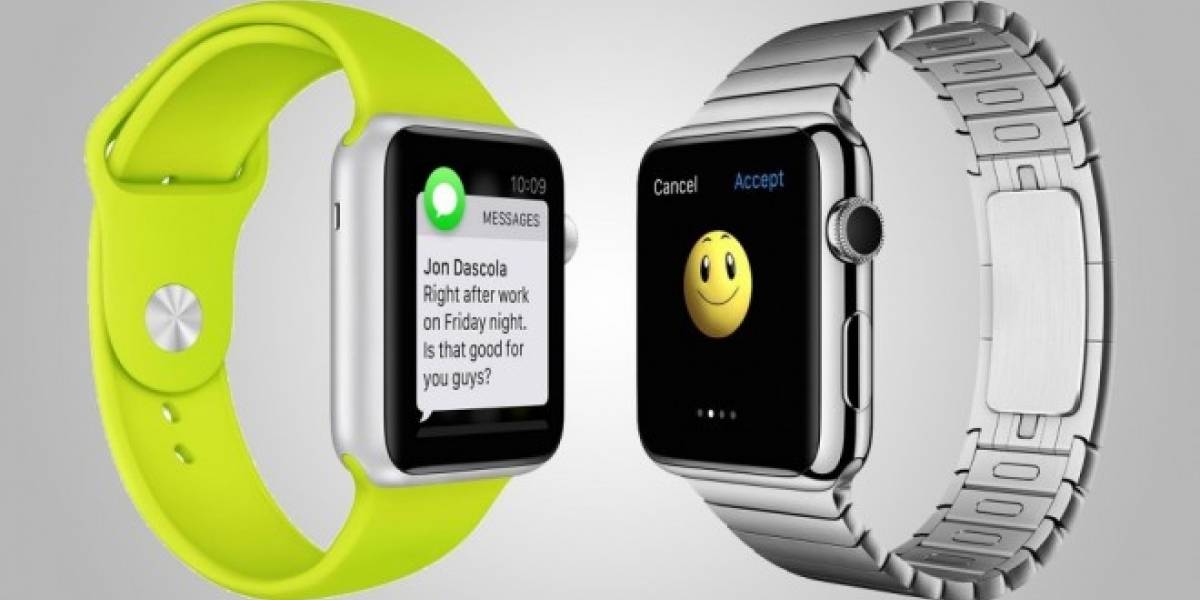 Apple Watch recibe su primera actualización de software